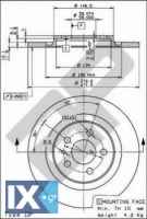 Δισκόπλακα METZGER 14819V