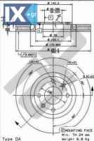 Δισκόπλακα METZGER 24788V