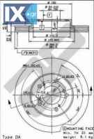 Δισκόπλακα METZGER 24836