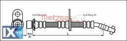 Ελαστικός σωλήνας φρένων METZGER 4112167