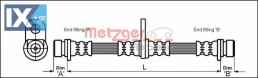 Ελαστικός σωλήνας φρένων METZGER 4113290