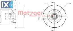 Δισκόπλακα METZGER 6110087