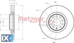 Δισκόπλακα METZGER 6110134