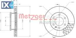 Δισκόπλακα METZGER 6110151