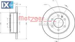 Δισκόπλακα METZGER 6110179