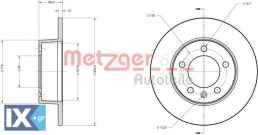 Δισκόπλακα METZGER 6110201