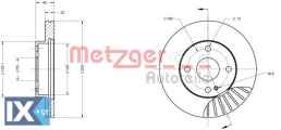 Δισκόπλακα METZGER 6110202