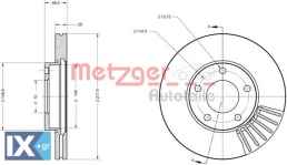 Δισκόπλακα METZGER 6110213