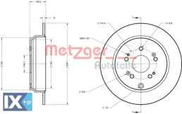 Δισκόπλακα METZGER 6110265