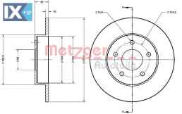 Δισκόπλακα METZGER 6110300