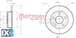 Δισκόπλακα METZGER 6110308