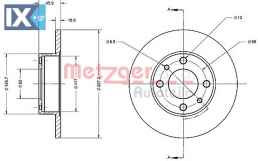 Δισκόπλακα METZGER 6110418