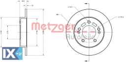 Δισκόπλακα METZGER 6110428