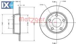 Δισκόπλακα METZGER 6110490