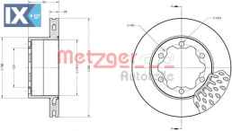 Δισκόπλακα METZGER 6110591