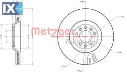 Δισκόπλακα METZGER 6110598