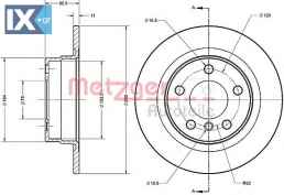 Δισκόπλακα METZGER 6110674