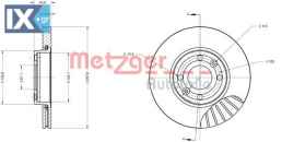 Δισκόπλακα METZGER 6110681