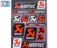 Αυτοκόλλητα Akrapovic Καρτέλα STC01