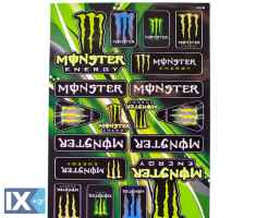 Αυτοκόλλητα MONSTER ENERGY Καρτέλα STC04