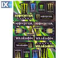 Αυτοκόλλητα MONSTER ENERGY Καρτέλα STC04