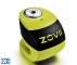 Κλειδαριά Δισκοφρένου Zovii ZS6 Με Συναγερμό Κίτρινη 222-00-310615  - 39,31 EUR